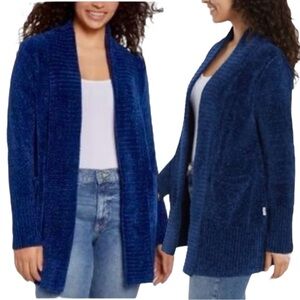 Orvis Estate Blue Textured Sweater Size XS